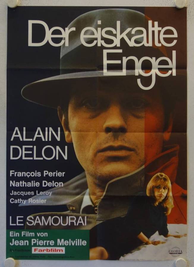 Le Samourai original release german movie poster